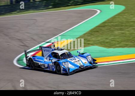 21 KAISER Matthias (Lie), LAURENT Thomas (Fra), DE WILDE Ugo (bel), Muhlner Motorsport, Orca 07 - Gibson, Action während der 4 Stunden von Imola 2022, 2. Lauf der European Le Mans Series 2022 auf dem Imola Circuit vom 12. Bis 15. Mai in Imola, Italien - Foto: Paulo Maria/DPPI/LiveMedia Stockfoto