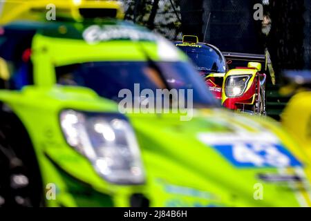 05 ADCOCK Nick (gbr), JENSEN Michael (dnk), KAPADIA Alex (gbr), RLR Msport, Ligier JS P320 - Nissan, Aktion während der 4 Stunden von Imola 2022, 2. Lauf der European Le Mans Series 2022 auf dem Imola Circuit vom 12. Bis 15. Mai in Imola, Italien - Foto: Paulo Maria/DPPI/LiveMedia Stockfoto