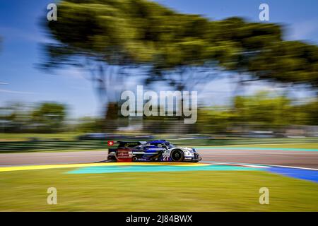 27 DOQUIN Antoine (Fra), FOUBERT Jean-Ludovic (Fra), Maulini Nicolas (SWI), Cool Racing, Ligier JS P320 - Nissan, Action während der 4 Stunden von Imola 2022, 2. Lauf der European Le Mans Series 2022 auf dem Imola Circuit vom 12. Bis 15. Mai in Imola, Italien - Foto: Paulo Maria/DPPI/LiveMedia Stockfoto