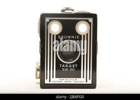 Vintage Brownie Camera Target Six-20 Stockfoto