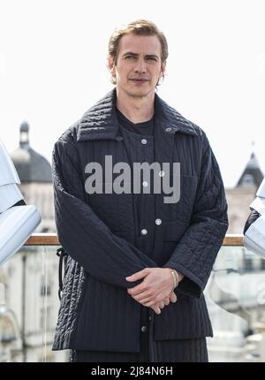 London, Großbritannien. 12.. Mai 2022. Hayden Christensen nimmt an einer Fotoserie für die neue Disney Limited Serie Obi-Wan Kenobi im Corinthia in London Teil. (Foto von Brett Cove/SOPA Images/Sipa USA) Quelle: SIPA USA/Alamy Live News Stockfoto