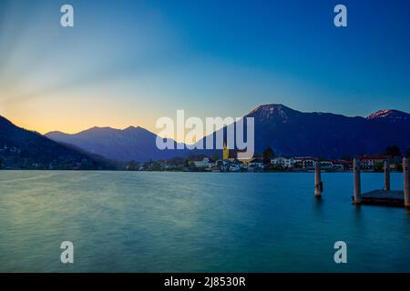 Tegernsee Stockfoto