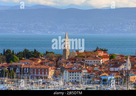 Izola, Istrien, Küstenland, Slowenien, Europa Stockfoto