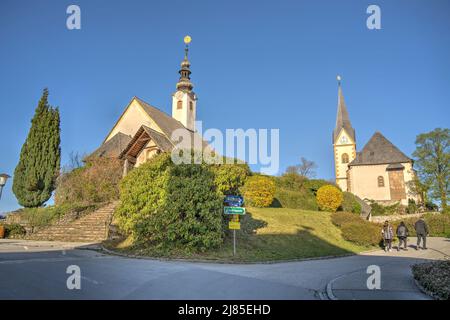 Maria Worth, Österreich, HDR-Bild Stockfoto