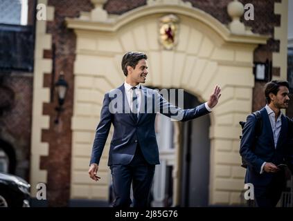 DEN HAAG - Niederlande, 2022-05-13 10:24:35 DEN HAAG - Rob Jetten, Minister für Klima und Energie, bei der Ankunft auf dem Binnenhof für den wöchentlichen Ministerrat. ANP BART GRÖSSE niederlande out - belgien out Stockfoto