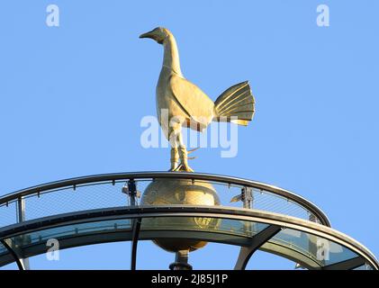 London, Großbritannien. 12.. Mai 2022. 12. Mai 2022 - Tottenham Hotspur gegen Arsenal - Premier League - Tottenham Hotspur Stadium der Goldene Cockerel im Tottenham Hotspur Stadium Bildnachweis: © Mark Pain / Alamy Live-Nachrichten Guthaben: Mark Pain/Alamy Live News Stockfoto