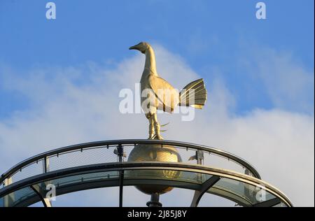 London, Großbritannien. 12.. Mai 2022. 12. Mai 2022 - Tottenham Hotspur gegen Arsenal - Premier League - Tottenham Hotspur Stadium der Goldene Cockerel im Tottenham Hotspur Stadium Bildnachweis: © Mark Pain / Alamy Live-Nachrichten Guthaben: Mark Pain/Alamy Live News Stockfoto