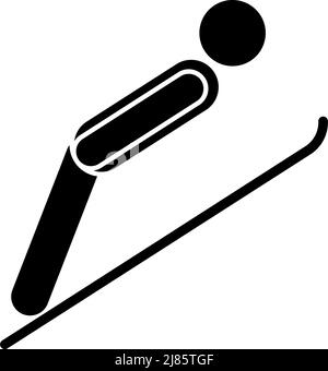 Symbol mit rechteckiger Schaltfläche „Sky Jumping“. Button Banner Rechteckiges Badge-Interface für Anwendungsdarstellung auf neomorphem Stil auf weißem Hintergrund Stock Vektor