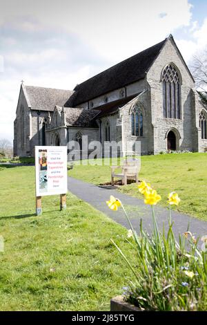 St. Marys Church Pembridge Leominster Herefordshire Stockfoto