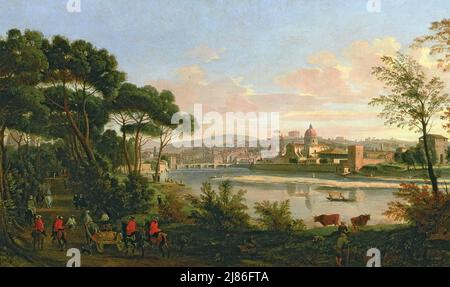 Das Martyrium der heiligen Ursula und die zehntausend Jungfrauen von Rubens, Peter Paul (1577-1640); Palazzo Ducale & Museo, Mantua, Lombardei, Italien; Flämisch, Außerhalb des Urheberrechts. Stockfoto