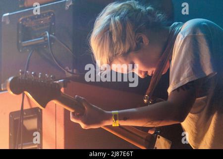 Tilburg, Niederlande. 21., April 2022. Die kanadische Band Big Brave spielt ein Live-Konzert während des niederländischen Metal Festivals Roadburn Festival 2022 in Tilburg. (Foto: Gonzales Photo - Peter Troest). Stockfoto