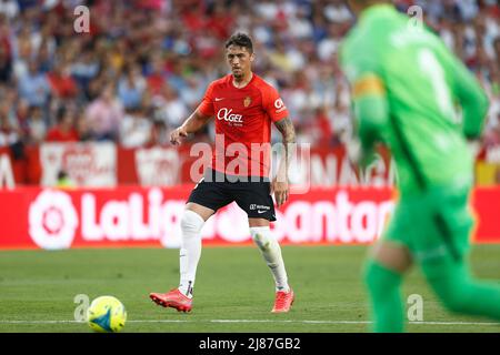 Sevilla, Spanien. 11.. Mai 2022. Antonio Raillo (Mallorca) Fußball/Fußball: Spanisches Spiel 'La Liga Santander' zwischen dem FC Sevilla 0-0 RCD Mallorca im Estadio Ramon Sanchez-Pizjuan in Sevilla, Spanien. Quelle: Mutsu Kawamori/AFLO/Alamy Live News Stockfoto