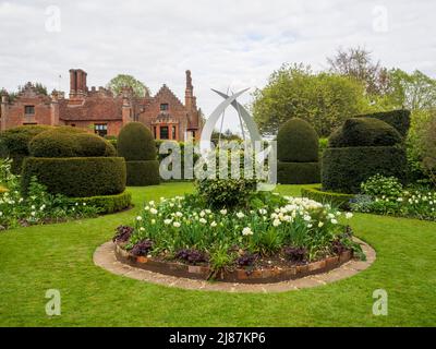 Chenies Manor Garden. Stockfoto