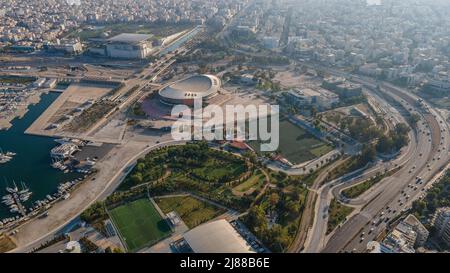 Olympiastadion von Tae Kwon Do und Stavros Niarchos-Stiftung in Athen, Griechenland Stockfoto