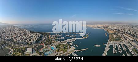 Marina floisvou und die Umgebung,Palaio Faliro,Athen,Griechenland Stockfoto