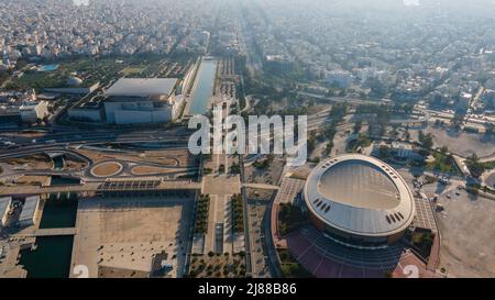 Olympiastadion von Tae Kwon Do und Stavros Niarchos-Stiftung in Athen, Griechenland Stockfoto