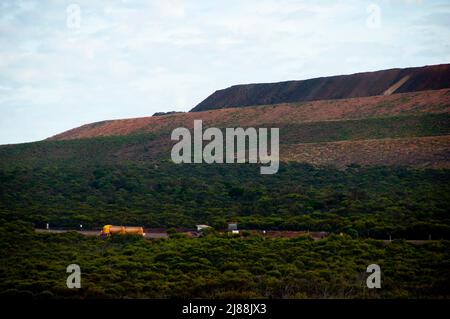 South Middleback Ranges Mine - South Australia Stockfoto