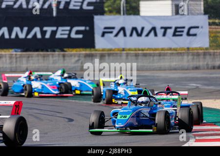 Magny-Cours, Frankreich. 14.. Mai 2022. 28 REIS Max (ger), Formule 4 - Mygale Genération 2, Aktion während der Runde 3. des Championnat de France FFSA F4 2022, vom 13. Bis 15. Mai auf dem Circuit de Nevers Magny-Cours in Magny-Cours, Frankreich - Foto Clément Luck / DPPI Credit: DPPI Media/Alamy Live News Stockfoto