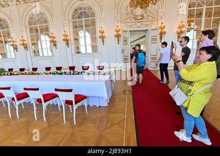 Prag, Tschechische Republik. 14.. Mai 2022. Eröffnung der Sommersaison in Prag, Tschechische Republik, am Samstag, den 14. Mai, 2022. Kredit: VIT Simanek/CTK Photo/Alamy Live News Stockfoto