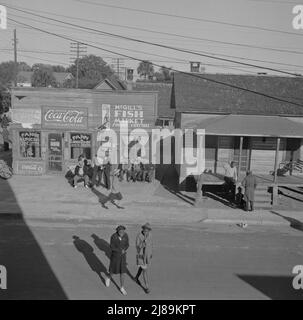 Daytonas Beach, Florida. Sonntagmorgen Straßenszene. Stockfoto