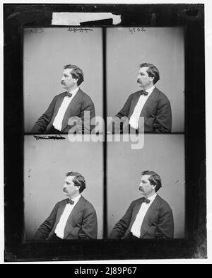 Colonel Harry Gilmer, 1865-1880. Gilmer, Col. Harry, C.S.A. [Bundeswehr] (nicht in Uniform), zwischen 1865 und 1880. Stockfoto