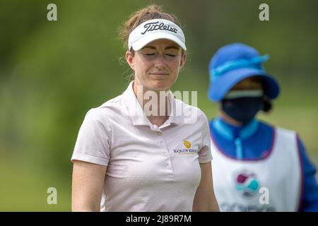 BANG KAPONG THAILAND - 13. Mai: Rachael Goodall aus England während der zweiten Runde der Aramco Team Series im Thai Country Club am 13. Mai 2022 in Bang Kapong, Thailand (Foto by Orange Picturs) Stockfoto