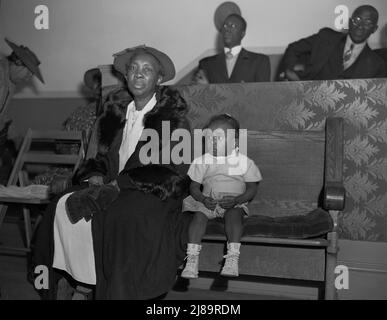 Washington, D.C. Diakone Ecke in der Kirche Gottes in Christus. Stockfoto