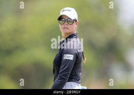 BANG KAPONG THAILAND - 13. Mai: Pasqualle Coffa aus den Niederlanden während der zweiten Runde der Aramco Team Series im Thai Country Club am 13. Mai 2022 in Bang Kapong, Thailand (Foto: Orange Picles) Stockfoto