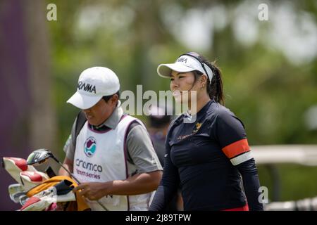 BANG KAPONG THAILAND - 14. Mai: Chonlada Chayanun aus Thailand während der Endrunde der Aramco Team Series (Individual) im Thai Country Club am 14. Mai 2022 in Bang Kapong, Thailand (Foto by Orange Picturs) Stockfoto