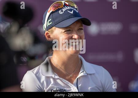 BANG KAPONG THAILAND - 14. Mai: Sieger Manon De Roey aus Belgien nach der Endrunde der Aramco Team Series (Individual) im Thai Country Club am 14. Mai 2022 in Bang Kapong, Thailand (Foto by Orange Picturs) Stockfoto