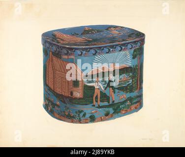 Bandbox Design, c. 1939. Stockfoto