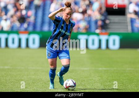 ROTTERDAM, NIEDERLANDE - 14. MAI: Nikita Tromp von Ajax während des Pure Energie Eredivisie Vrouwen-Spiels zwischen Feyenoord und Ajax am 14. Mai 2022 im Stadion de Kuip in Rotterdam, Niederlande (Foto: Hans van der Valk/Orange Picles) Stockfoto