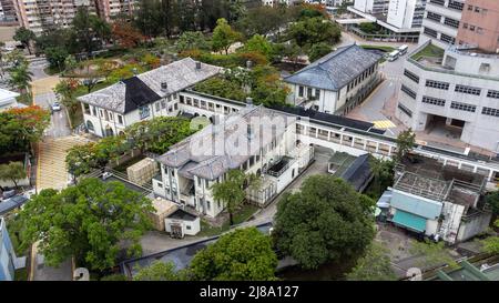 Kowloon Hospital Stockfoto