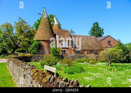 Oast House, Smarden, Kent, Großbritannien Stockfoto