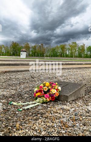 Deutschland Bayern München Dachau. Das Konzentrationslager Stockfoto