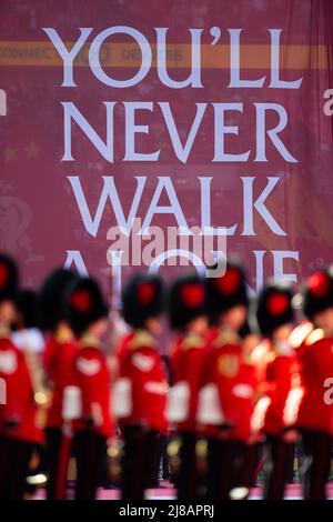 LONDON, GROSSBRITANNIEN. MAI 14. Wembley Stadium im Rahmen des FA Cup Finales zwischen Chelsea und Liverpool im Wembley Stadium, London am Samstag, 14.. Mai 2022. (Kredit: Federico Maranesi | MI Nachrichten) Kredit: MI Nachrichten & Sport /Alamy Live Nachrichten Stockfoto