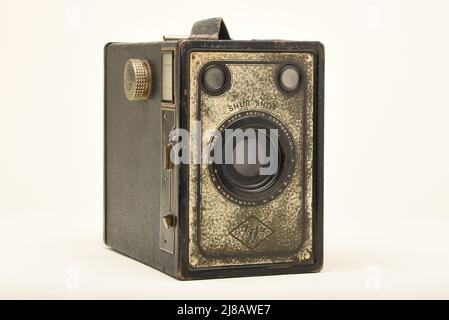 Agfa Shut-Shot-Box-Kamera Stockfoto