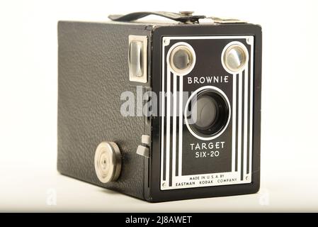 Brownie Target Six-20 Stockfoto