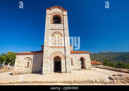 Der heilige Johannes der Theologe, Kaneo in Ohrid, Nordmakedonien Stockfoto