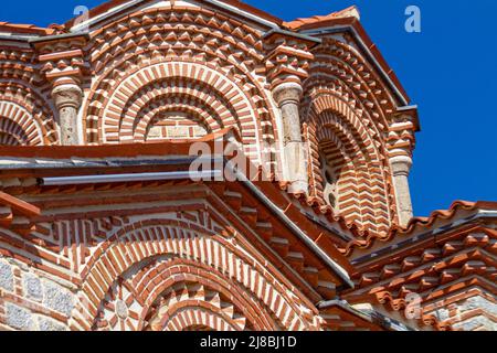 Der heilige Johannes der Theologe, Kaneo in Ohrid, Nordmakedonien Stockfoto