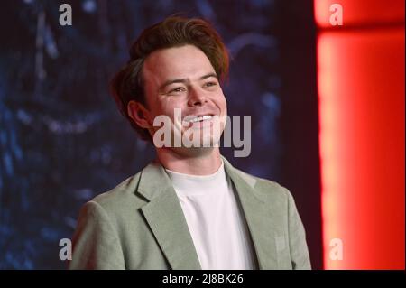 Charlie Heaton nimmt an Netflix's "Stranger Things"-Saison 4 Teil, New York Premiere bei Netflix Brooklyn in New York, NY, 14. Mai 2022. (Foto von Anthony Behar/Sipa USA) Stockfoto