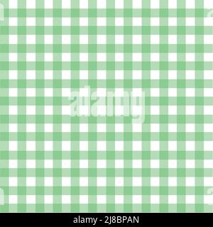 Vichy-Muster. Vektor-isoliertes nahtloses Muster oder Absperrgrund Stock Vektor