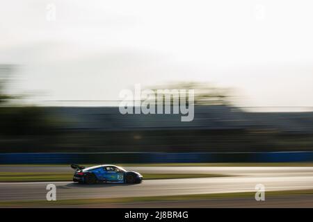 25 Panis Aurelien (Fra), Niederhauser Patric (SWI), Sainteloc Junior Team, Audi R8 LMS evo II GT3, Aktion während der 2. Runde des GT World Challenge Europe Sprint Cup 2022, vom 13. Bis 15. Mai auf dem Circuit de Nevers Magny-Cours in Magny-Cours, Frankreich - Foto: Cl..ment Luck/DPPI/LiveMedia Stockfoto