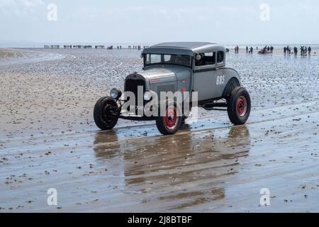 Pendine Sands Hot Rod Races Carmarthenshire, South Wales Stockfoto