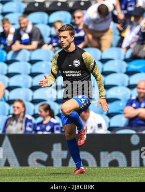 Joël Veltman #34 von Brighton & Hove Albion während des Aufwärmpuls vor dem Spiel Stockfoto