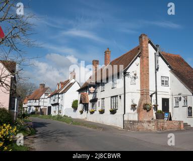 The Fleur de Lys Pub in East Hagbourne, Oxfordshire Stockfoto