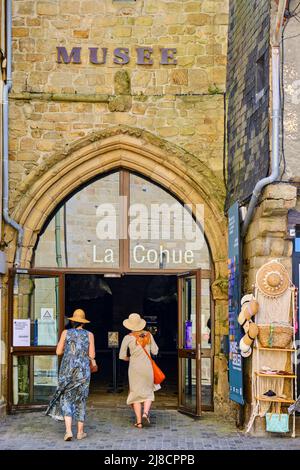 Frankreich, Morbihan, Golf von Morbihan, Vannes, das La Cohue Museum Stockfoto