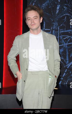 Charlie Heaton nimmt an Netflix's "Stranger Things"-Saison 4 Teil, New York Premiere bei Netflix Brooklyn in New York, NY, 14. Mai 2022. (Foto von Anthony Behar/Sipa USA) Stockfoto