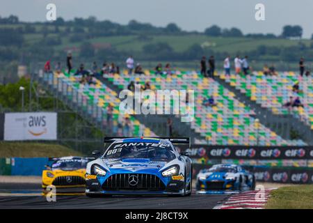 89 Boguslavskiy Timur, Marciello Rafaele (SWI), AKKODIS ASP Team, Mercedes-AMG GT3, Aktion während der 2. Runde des GT World Challenge Europe Sprint Cup 2022, vom 13. Bis 15. Mai auf dem Circuit de Nevers Magny-Cours in Magny-Cours, Frankreich - Foto Clément Luck / DPPI Stockfoto