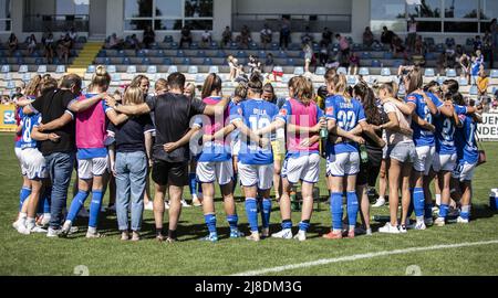 Hoffenheim, Deutschland. 15.. Mai 2022. Flyeralarm Frauen-Bundesliga-Spiel zwischen TSG Hoffenheim und SC Sand im Dietmar-Hopp-Stadion in Hoffenheim, Deutschland Dana Rösiger/SPP Quelle: SPP Sport Pressefoto. /Alamy Live News Stockfoto